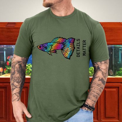 Details Matter Double Exposure Guppy Tee