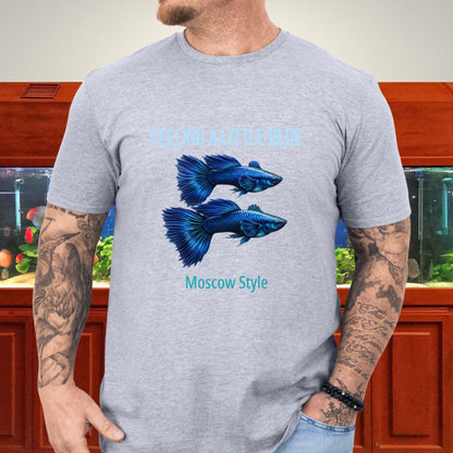 Feeling a Little Blue - Moscow Style Tee