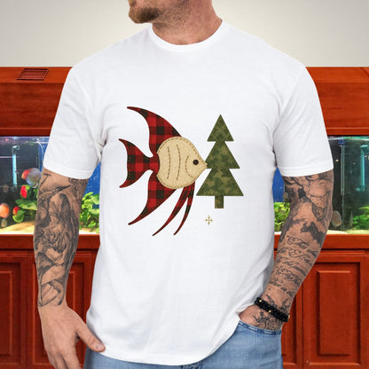 Country Christmas Angelfish Tee