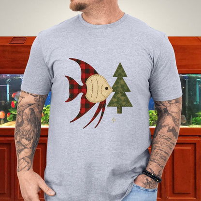 Country Christmas Angelfish Tee