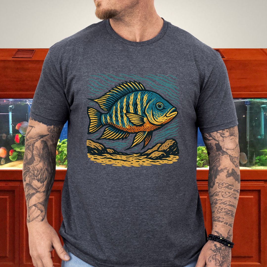 Peaceful Earth Eater - Geophagus altifrons