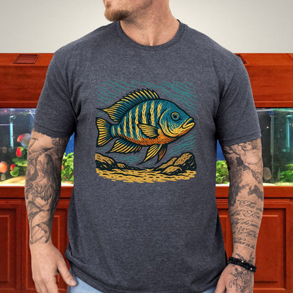 Peaceful Earth Eater - Geophagus altifrons