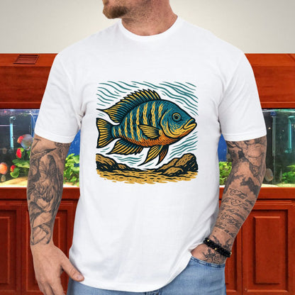 Peaceful Earth Eater - Geophagus altifrons