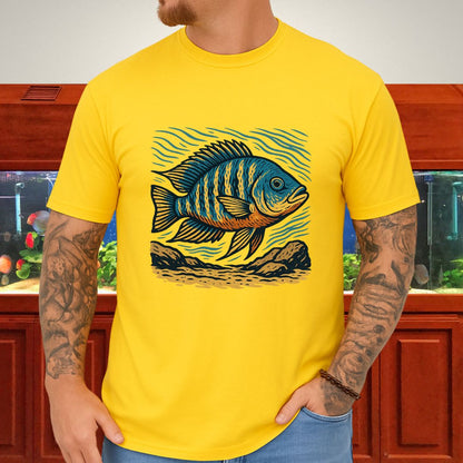 Peaceful Earth Eater - Geophagus altifrons