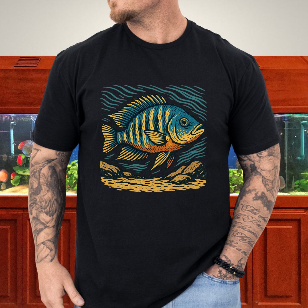 Peaceful Earth Eater - Geophagus altifrons