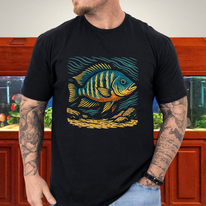 Peaceful Earth Eater - Geophagus altifrons