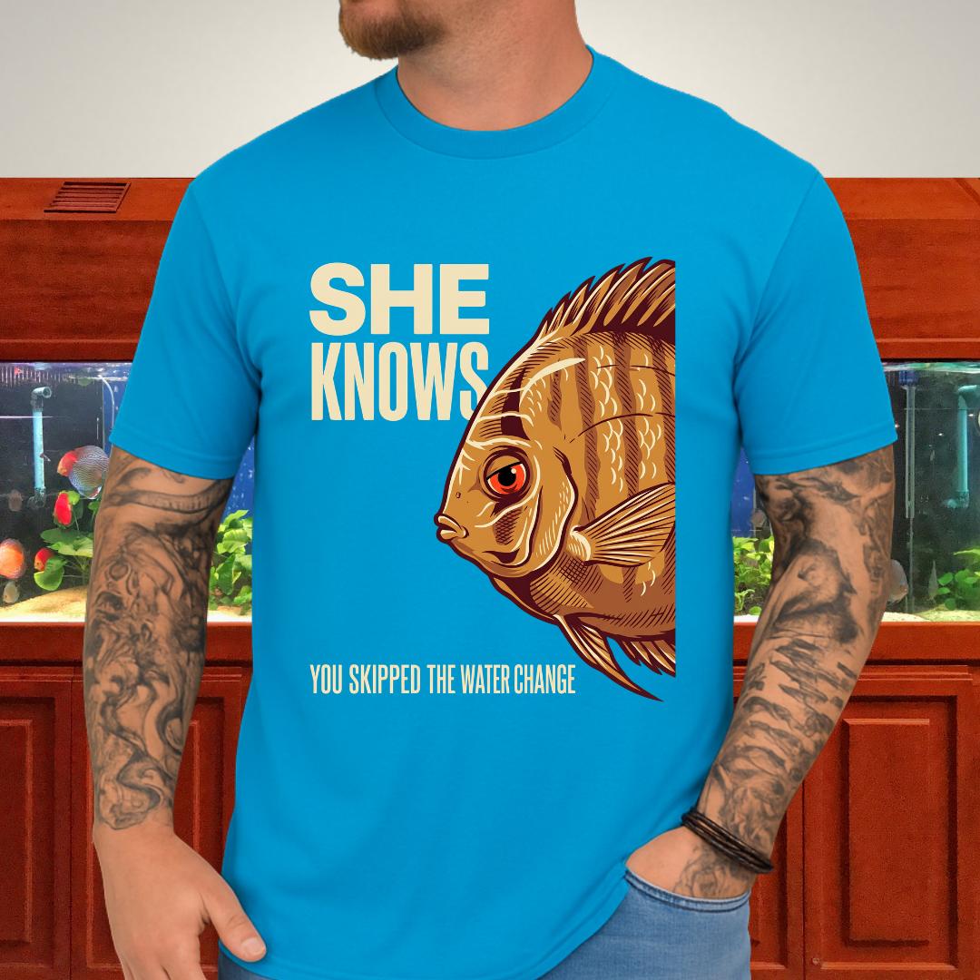 She Knows You Skipped The Water Change