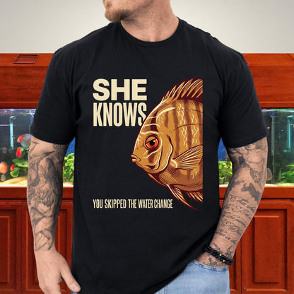 She Knows You Skipped The Water Change
