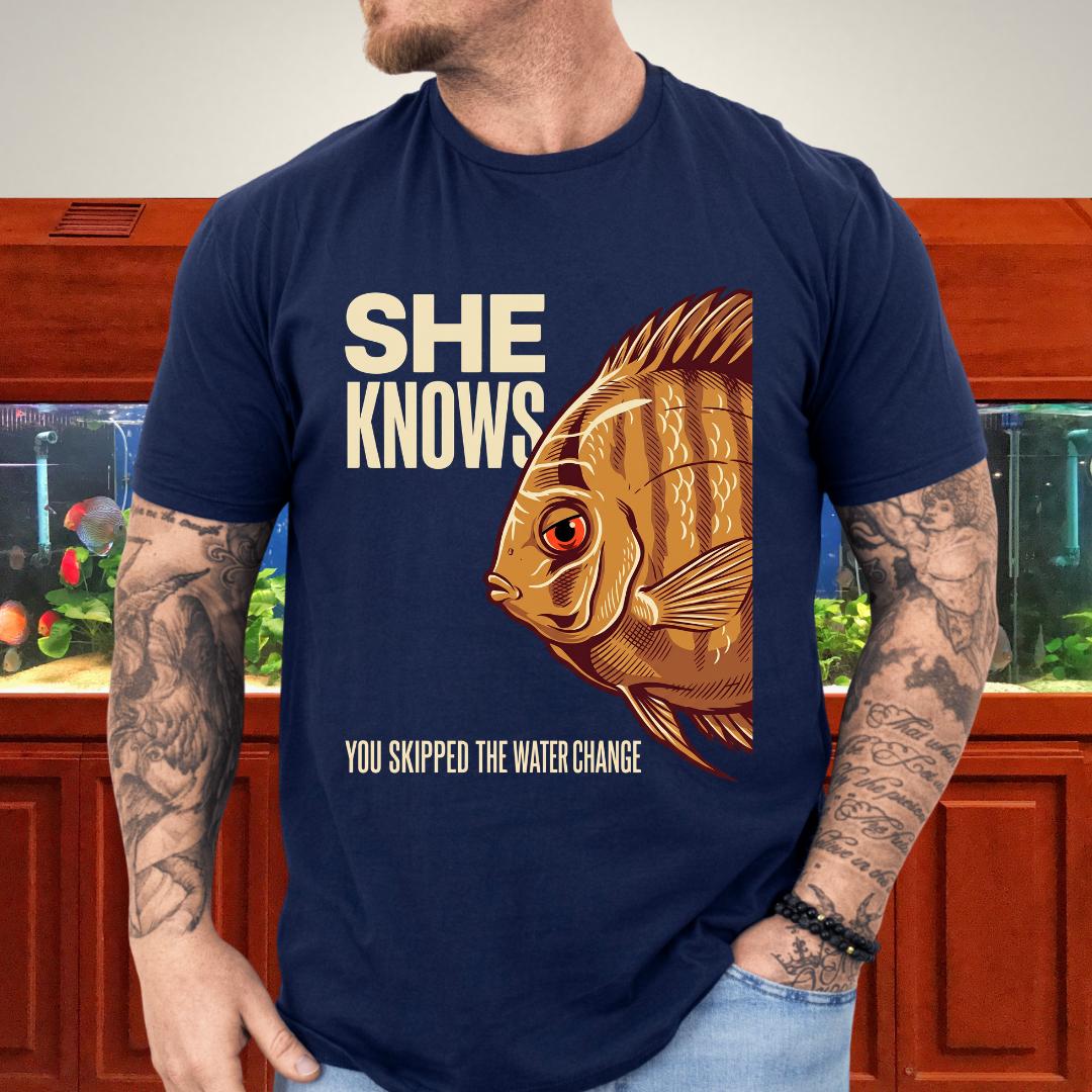 She Knows You Skipped The Water Change