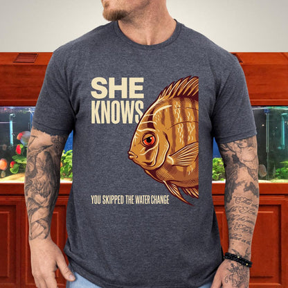 She Knows You Skipped The Water Change