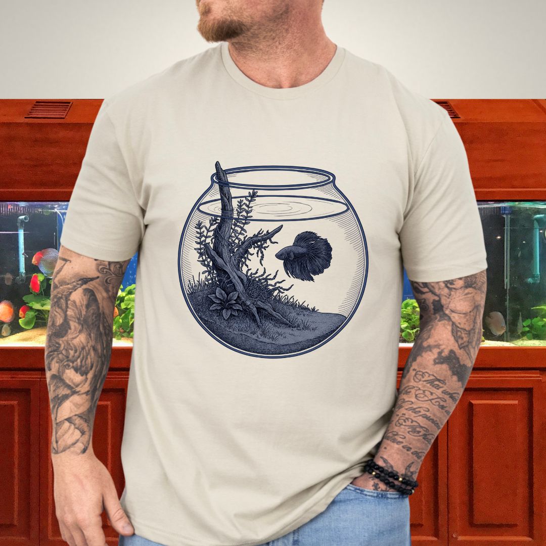 Betta Bowl Aquascape T-Shirt