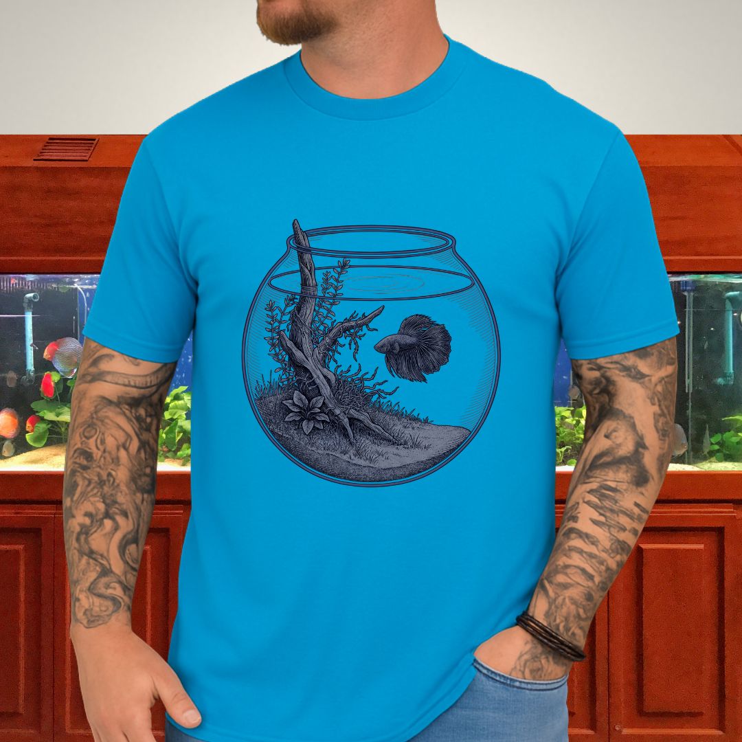 Betta Bowl Aquascape T-Shirt