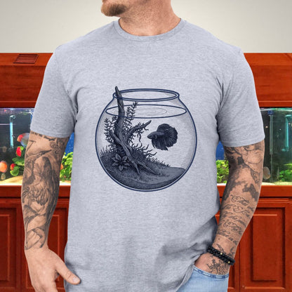 Betta Bowl Aquascape T-Shirt