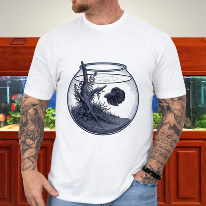 Betta Bowl Aquascape T-Shirt