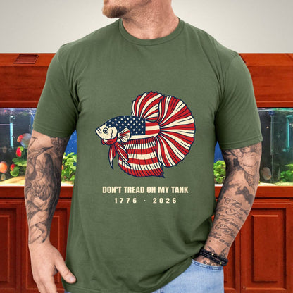 Don't Tread On My Tank Betta Tee