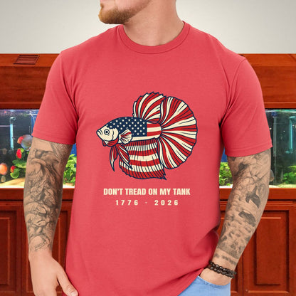 Don't Tread On My Tank Betta Tee