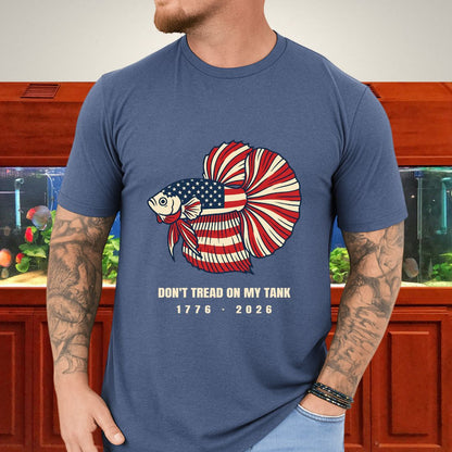 Don't Tread On My Tank Betta Tee