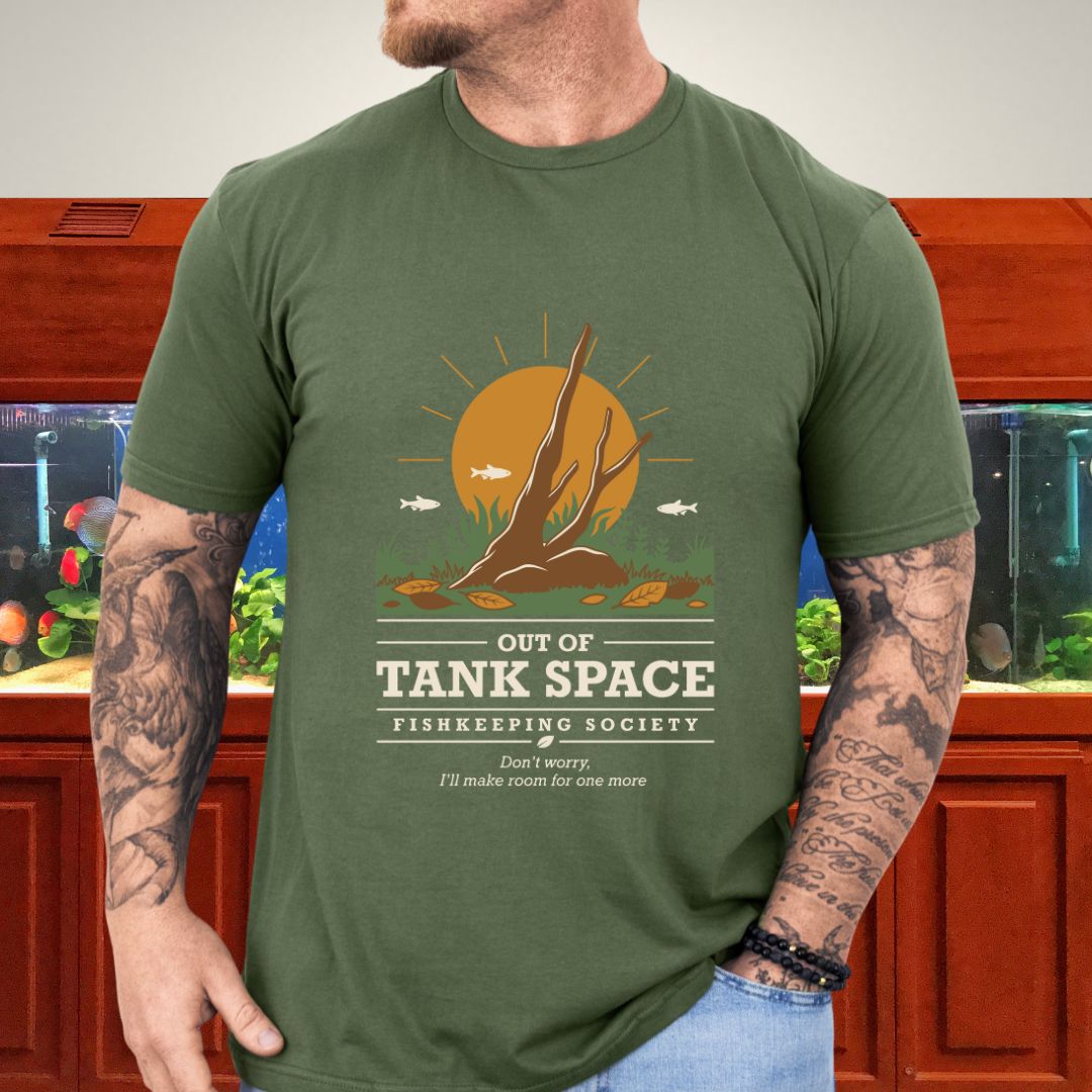 Out of Tank Space Fishkeeping Society T-Shirt