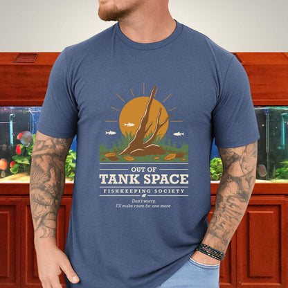 Out of Tank Space Fishkeeping Society T-Shirt