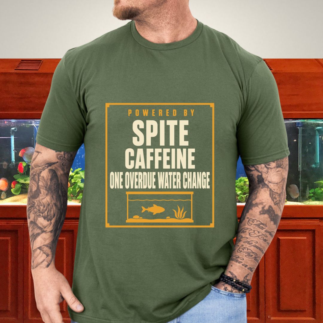 Overdue Water Change Vintage Label Aquarist T-Shirt