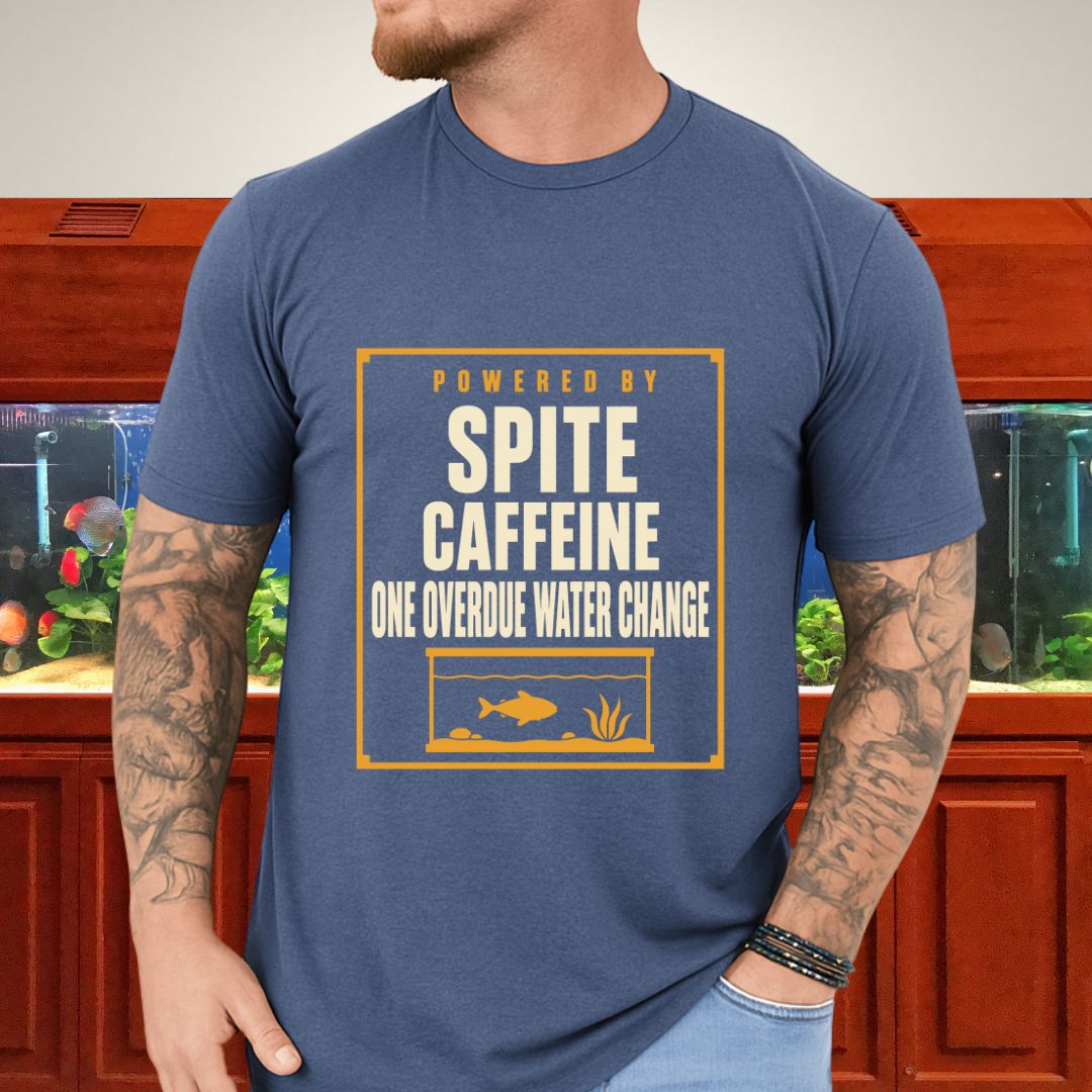 Overdue Water Change Vintage Label Aquarist T-Shirt