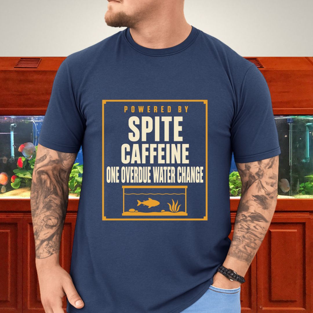 Overdue Water Change Vintage Label Aquarist T-Shirt