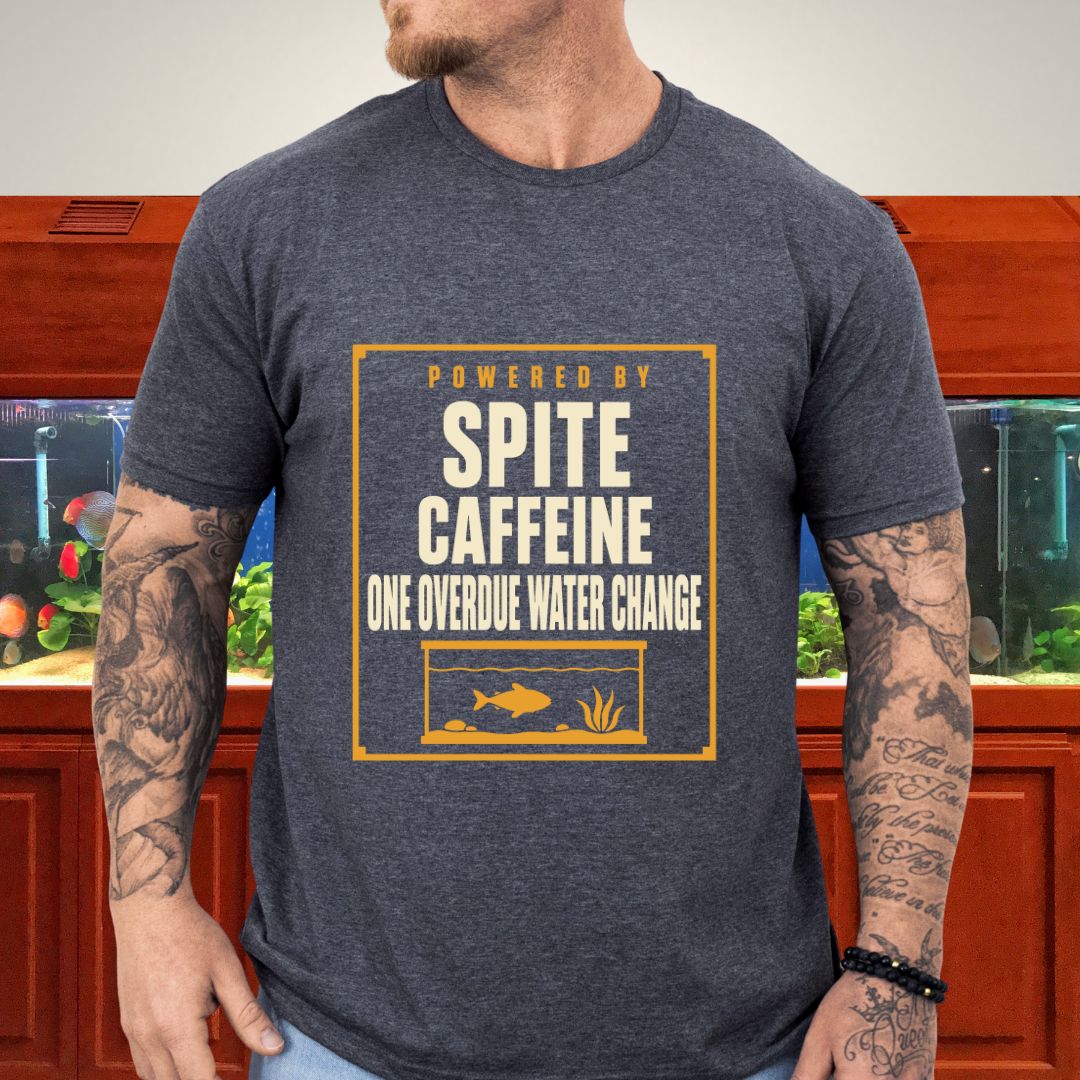 Overdue Water Change Vintage Label Aquarist T-Shirt