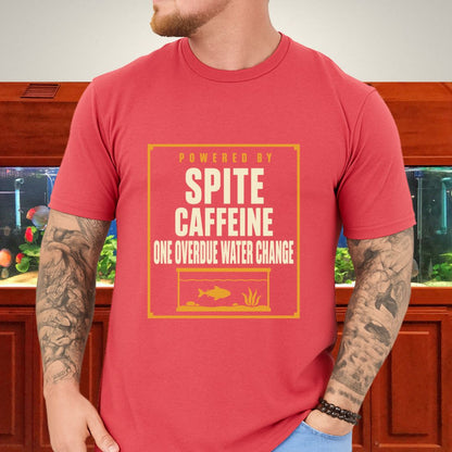 Overdue Water Change Vintage Label Aquarist T-Shirt