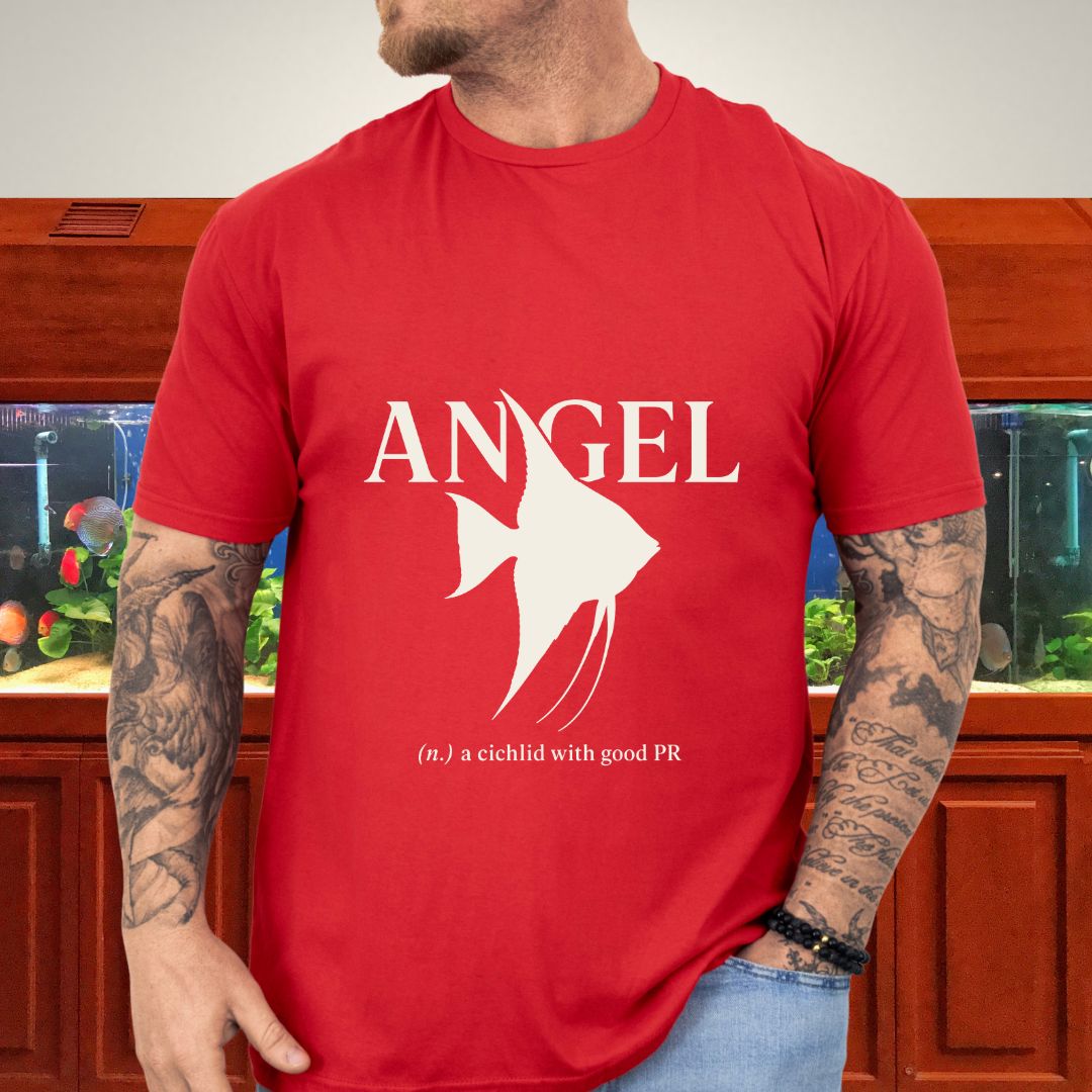Angelfish Minimalist Definition T-Shirt