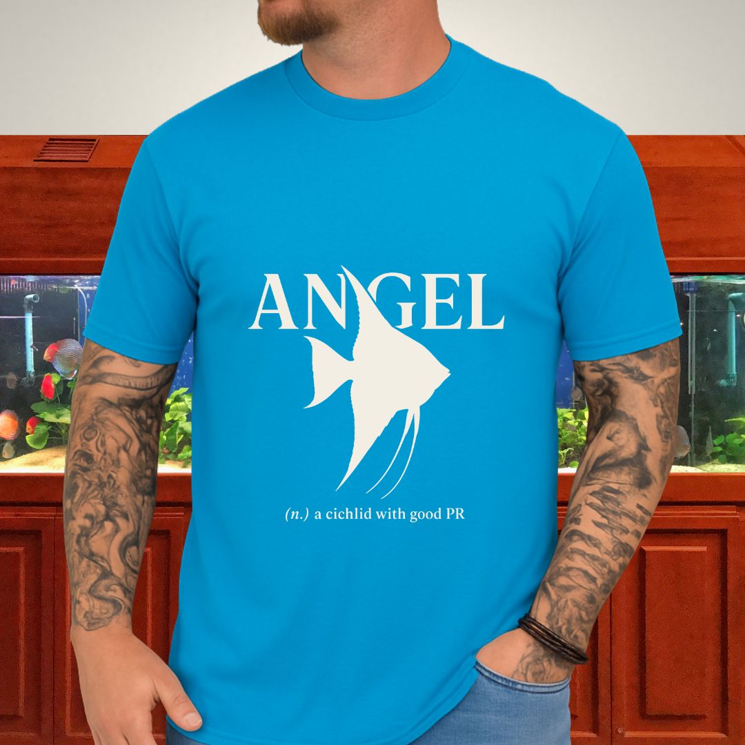 Angelfish Minimalist Definition T-Shirt