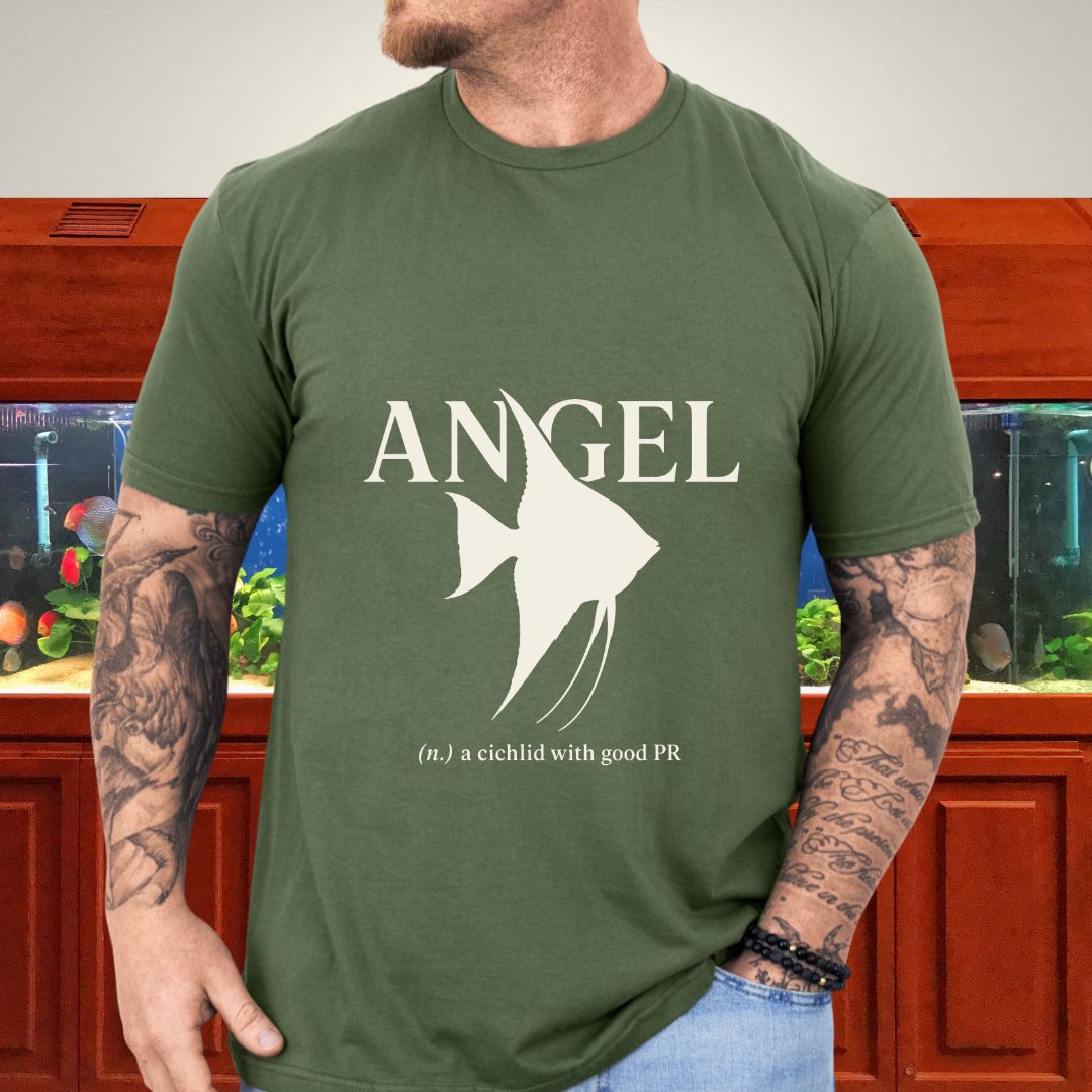Angelfish Minimalist Definition T-Shirt