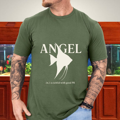 Angelfish Minimalist Definition T-Shirt