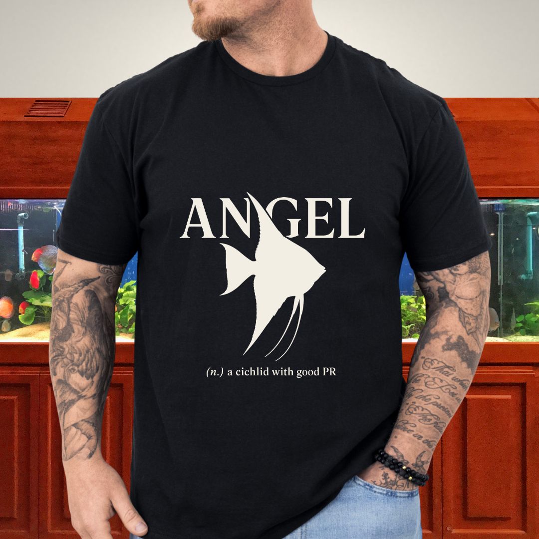 Angelfish Minimalist Definition T-Shirt