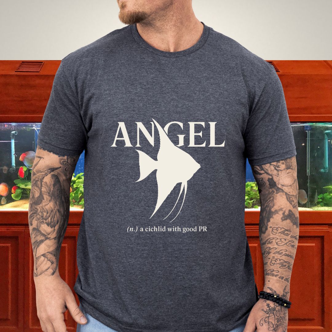 Angelfish Minimalist Definition T-Shirt