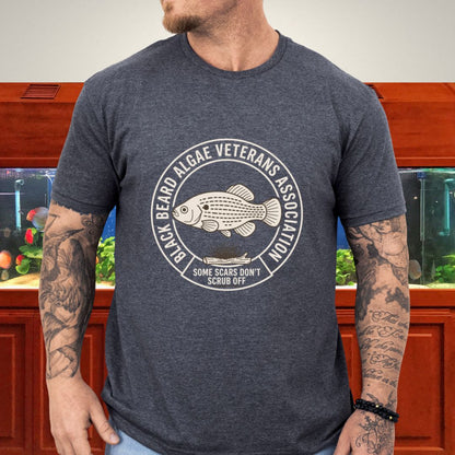 Black Beard Algae Veterans Association Aquascaper Shirt