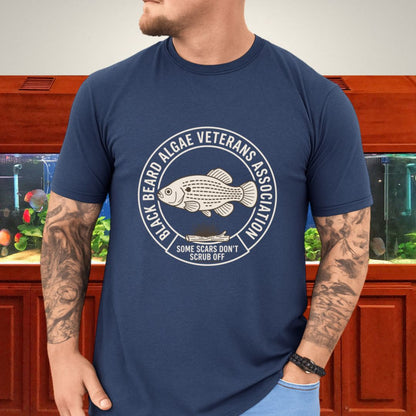 Black Beard Algae Veterans Association Aquascaper Shirt