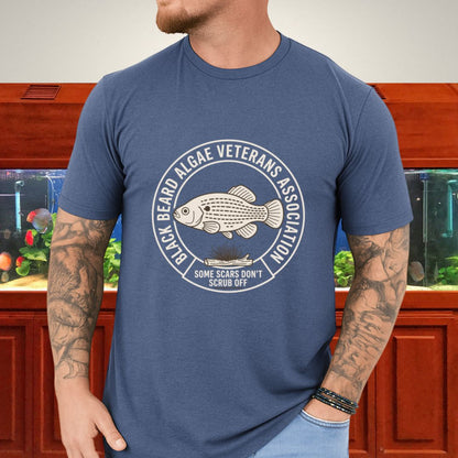 Black Beard Algae Veterans Association Aquascaper Shirt