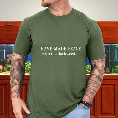 I Have Made Peace With the Duckweed Minimalist T-Shirt