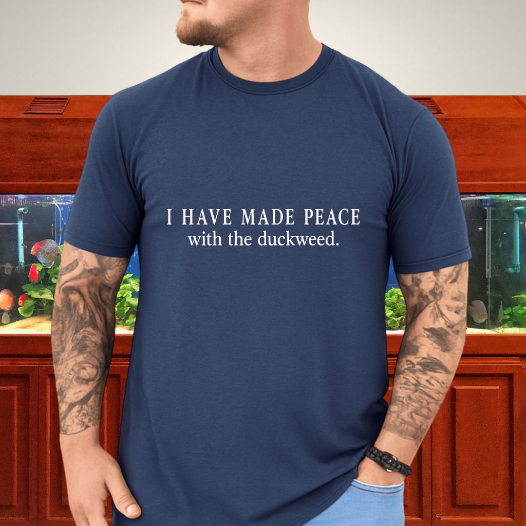 I Have Made Peace With the Duckweed Minimalist T-Shirt
