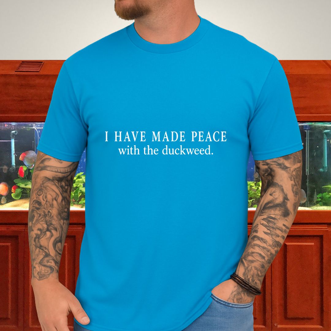 I Have Made Peace With the Duckweed Minimalist T-Shirt