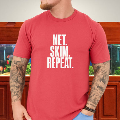 Net Skim Repeat Duckweed Fishkeeper T-Shirt