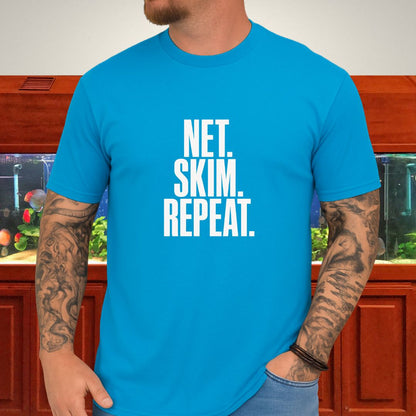 Net Skim Repeat Duckweed Fishkeeper T-Shirt