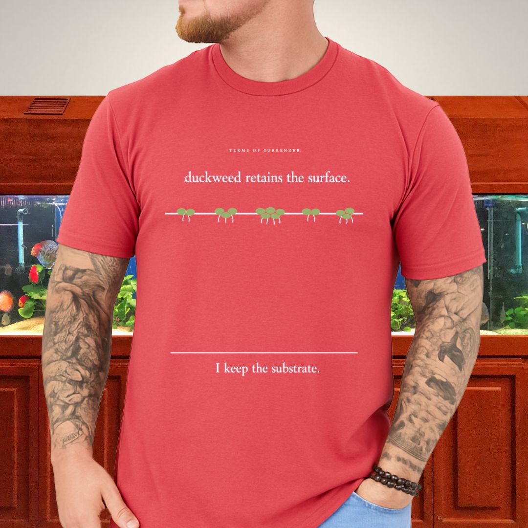 Duckweed Retains the Surface Planted Tank T-Shirt