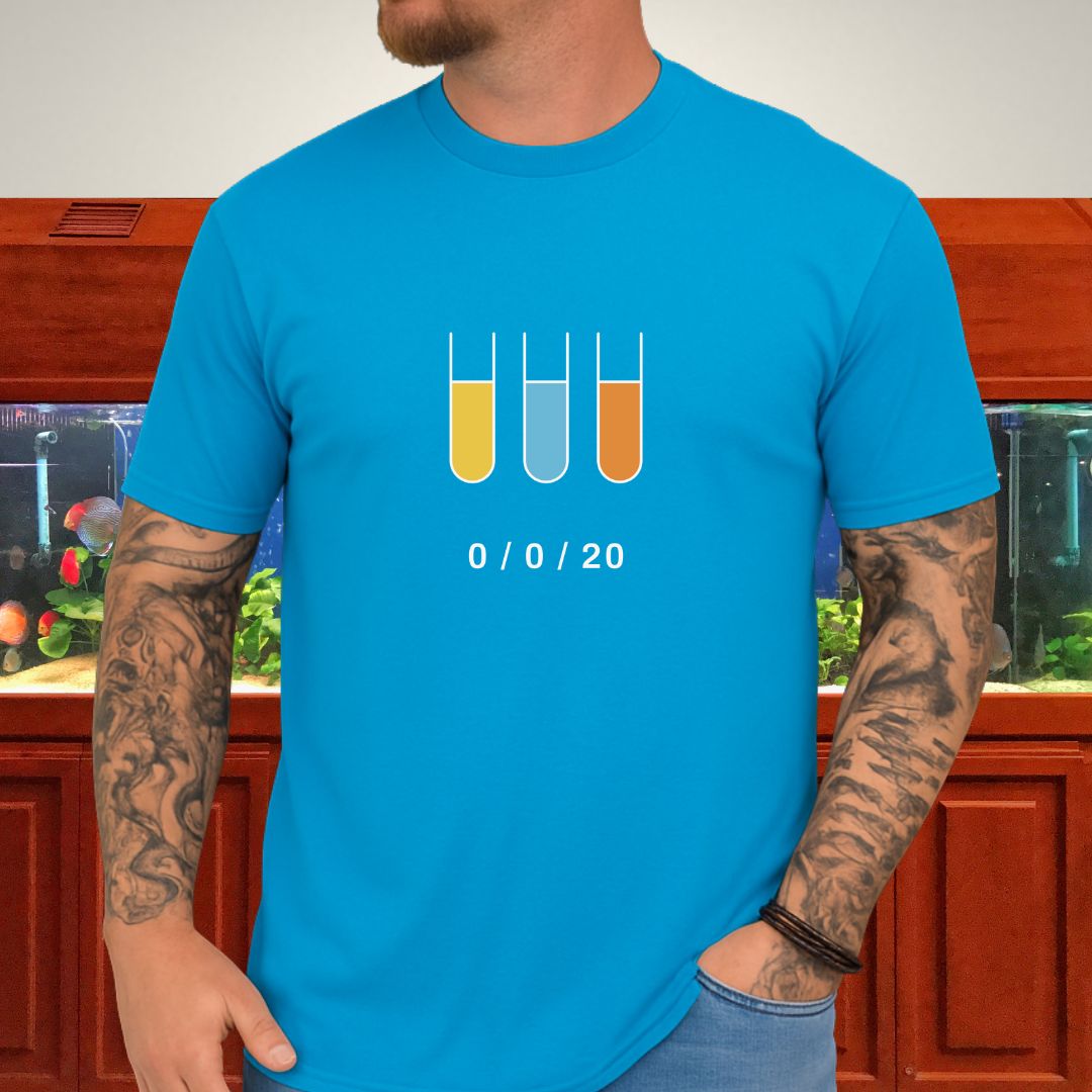 Aquarium Water Test Vials Nitrogen Cycle T-Shirt