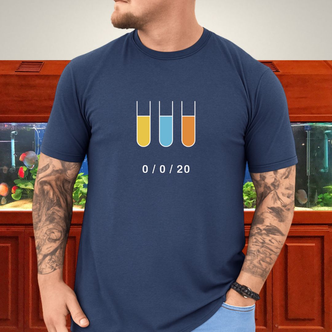Aquarium Water Test Vials Nitrogen Cycle T-Shirt