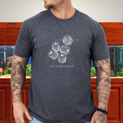 Ceramic Bio-Media Engraving Aquarium T-Shirt
