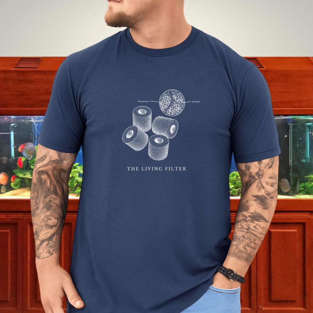 Ceramic Bio-Media Engraving Aquarium T-Shirt