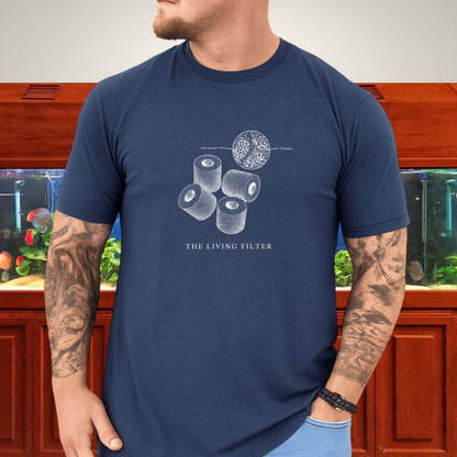 Ceramic Bio-Media Engraving Aquarium T-Shirt