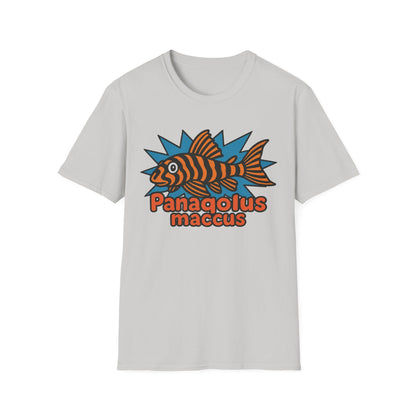 Retro Aquarium Tee – Clown Pleco Bubble Letter Print