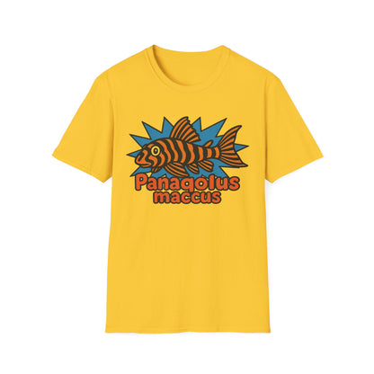 Retro Aquarium Tee – Clown Pleco Bubble Letter Print